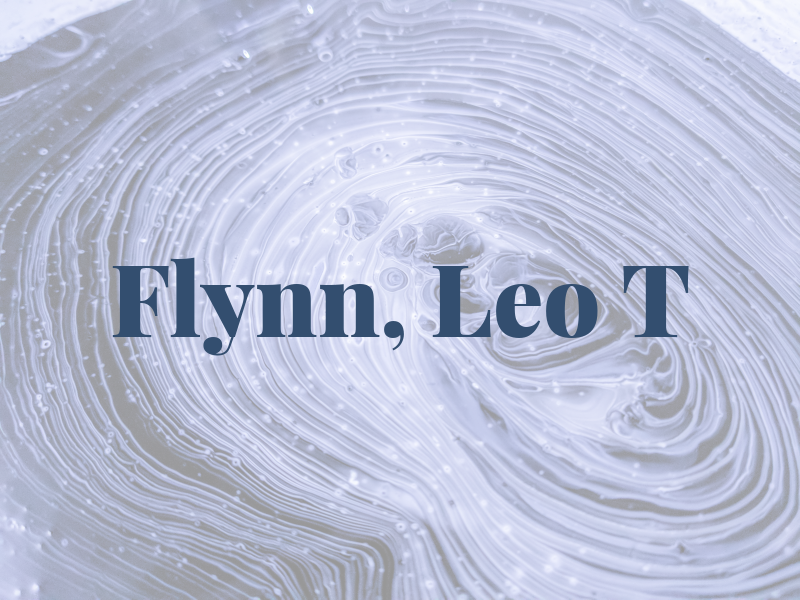 Flynn, Leo T