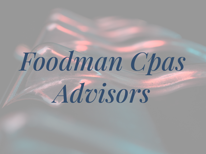 Foodman Cpas & Advisors