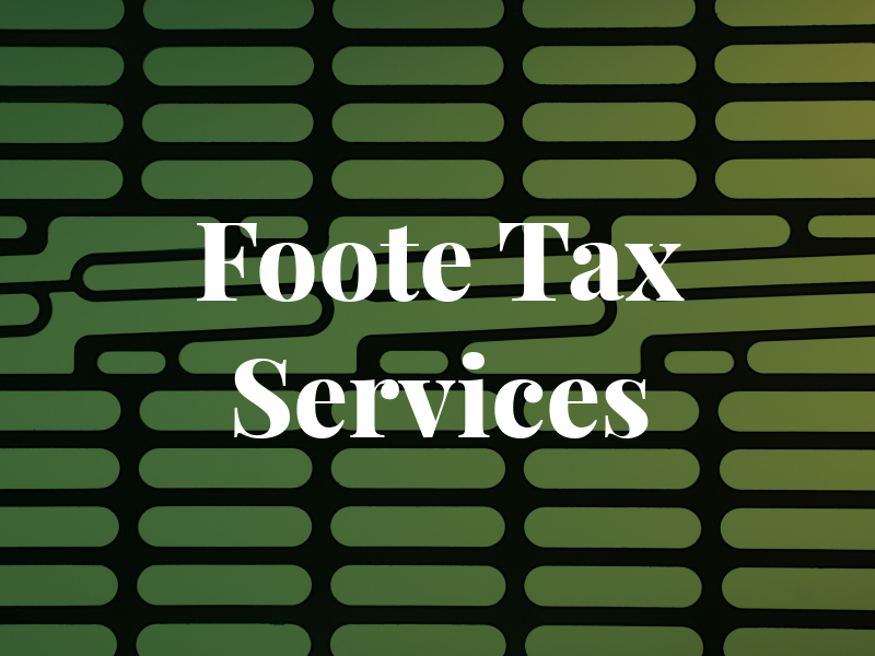 Foote Tax Services
