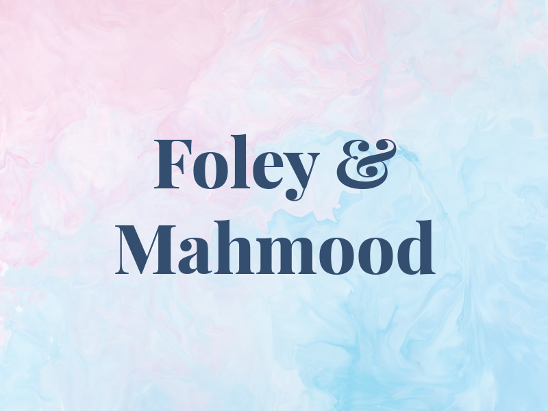 Foley & Mahmood