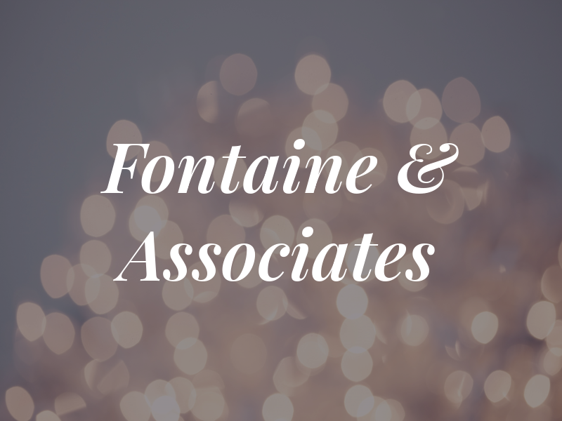 Fontaine & Associates