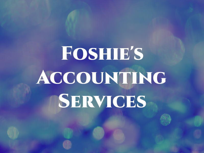 Foshie's Tax & Accounting Services