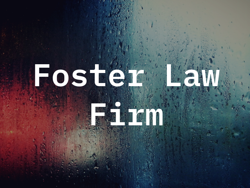 Foster Law Firm