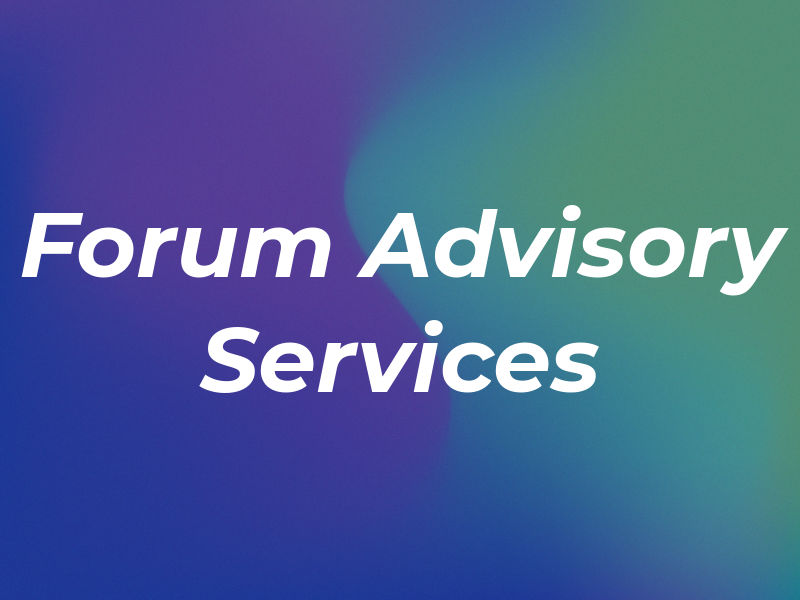 Forum Advisory Services