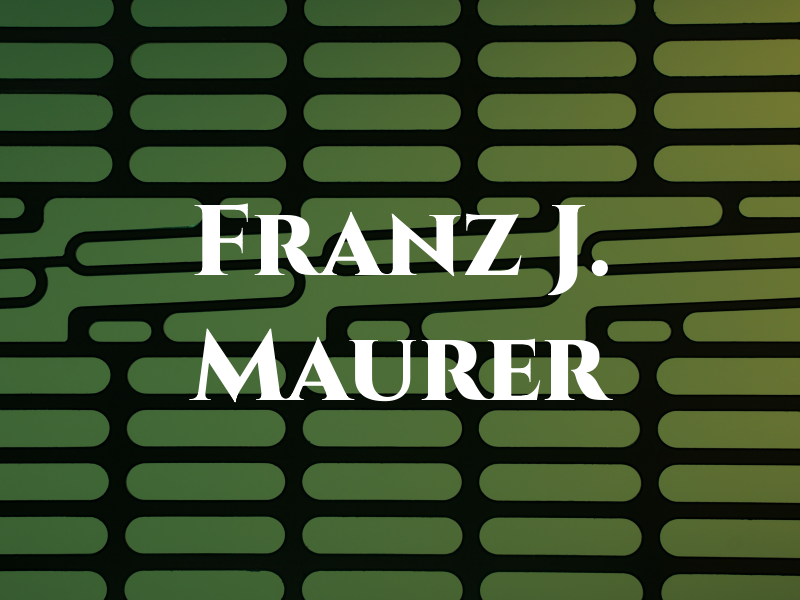 Franz J. Maurer