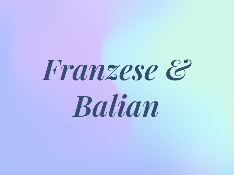 Franzese & Balian