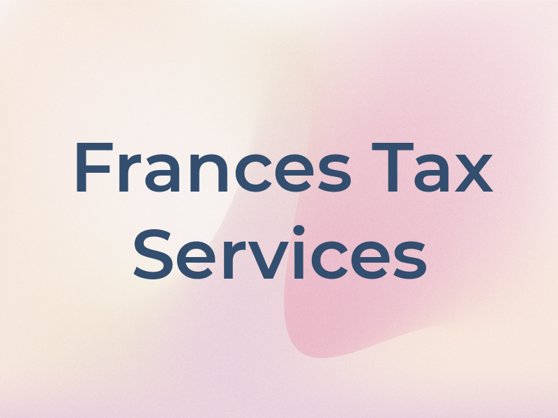 Frances Tax Services