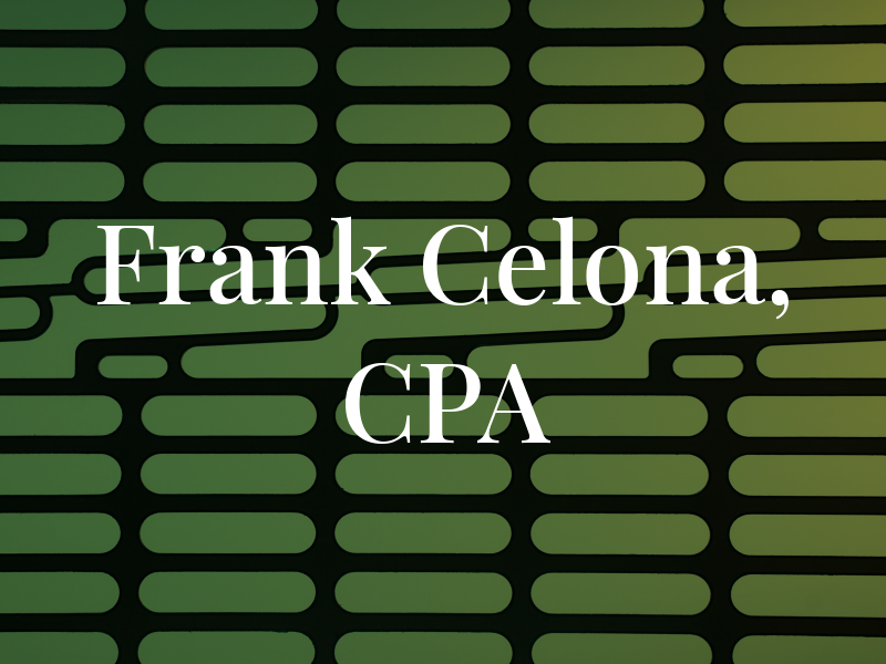 Frank Celona, CPA