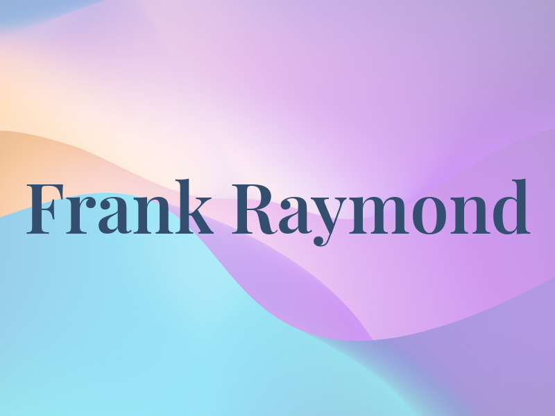 Frank Raymond