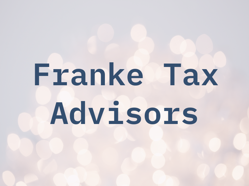 Franke Tax Advisors