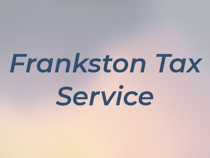 Frankston Tax Service