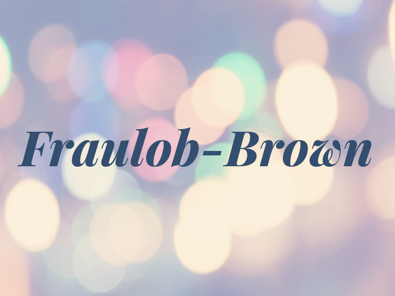 Fraulob-Brown