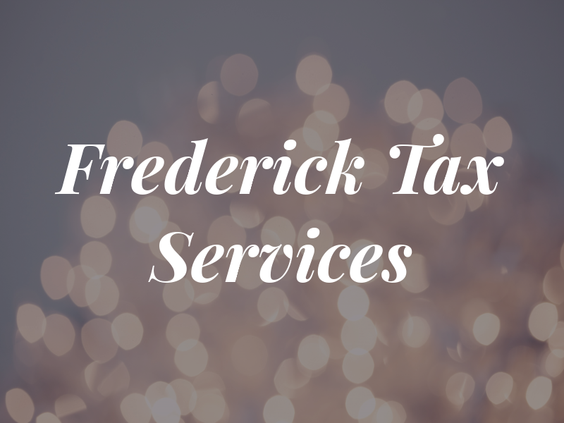 Frederick Tax Services