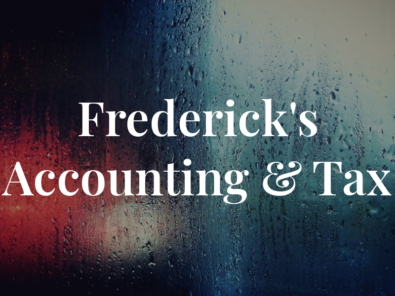 Frederick's Accounting & Tax
