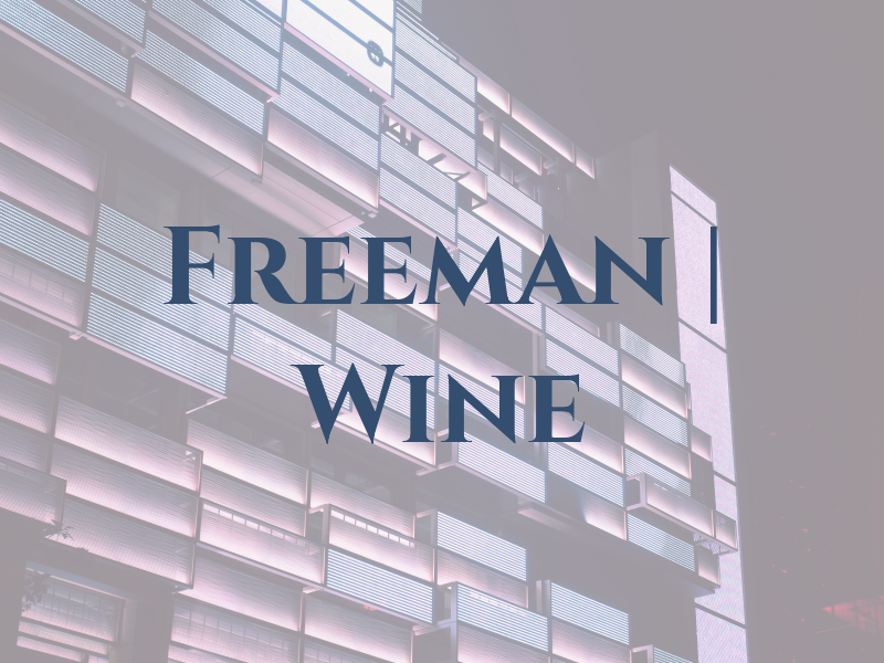 Freeman | Wine