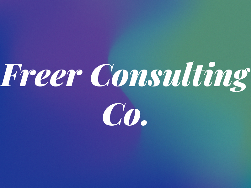 Freer Consulting Co.