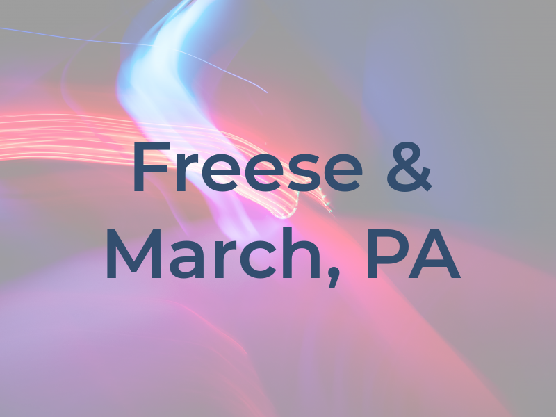 Freese & March, PA