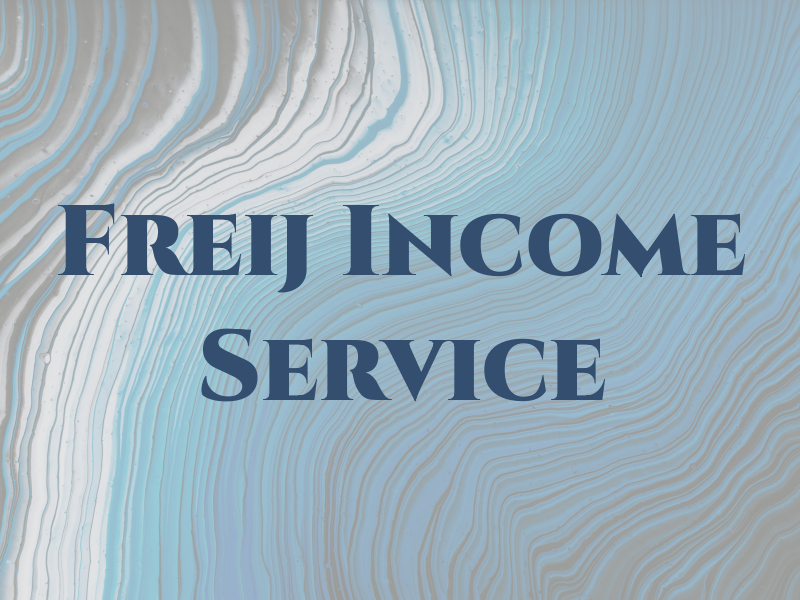 Freij Income TAX Service