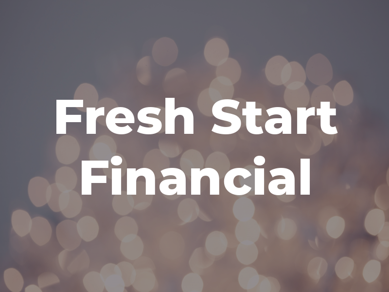 Fresh Start Financial