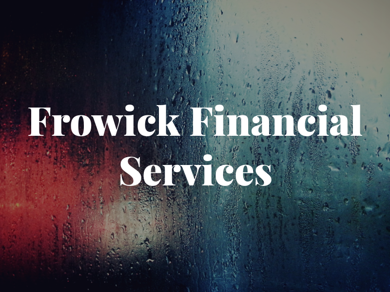 Frowick Financial Services