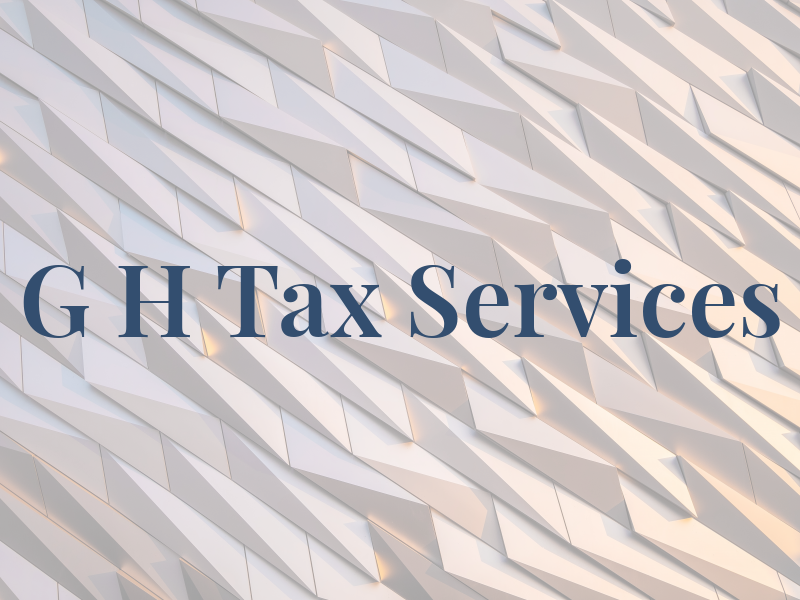 G H Tax Services