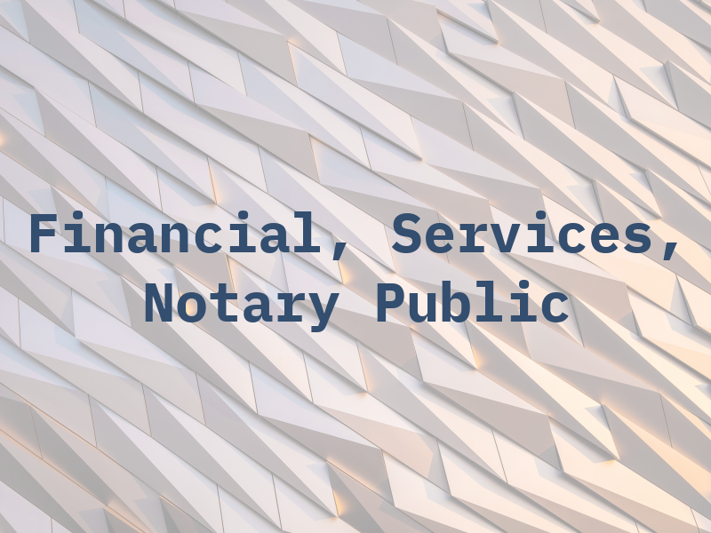 G&E Financial, Tax Services, and Notary Public