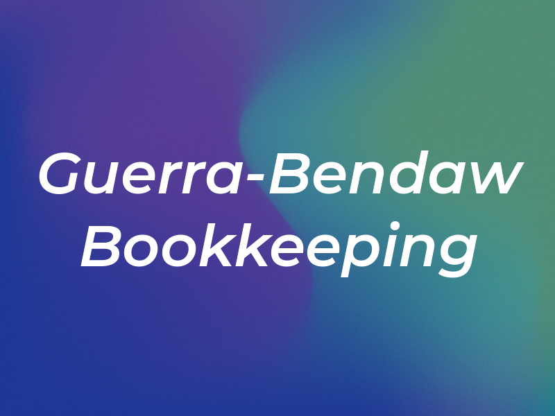 Guerra-Bendaw Bookkeeping