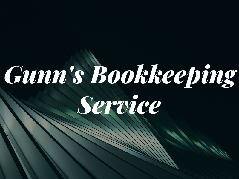Gunn's Bookkeeping & Tax Service