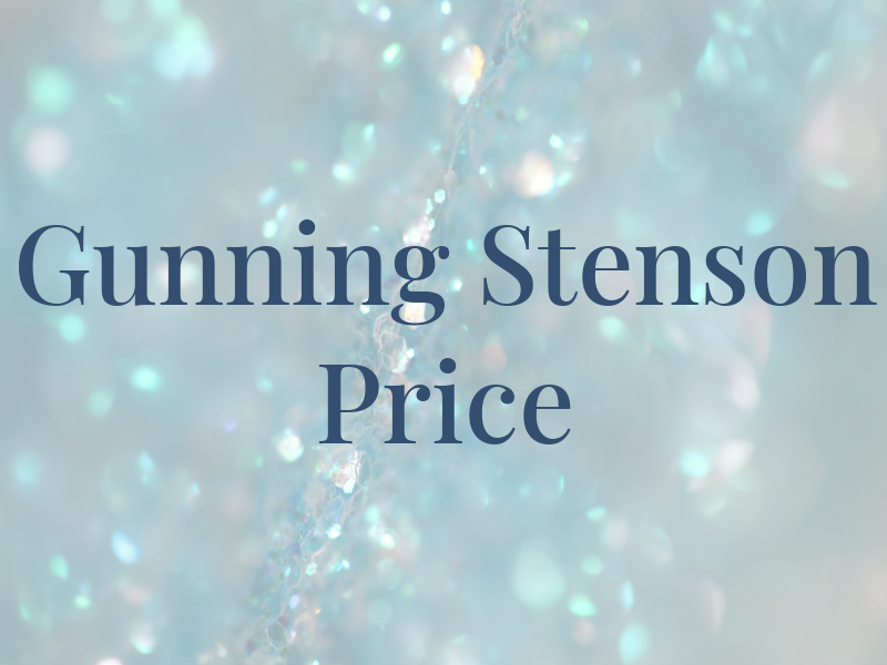 Gunning Stenson & Price