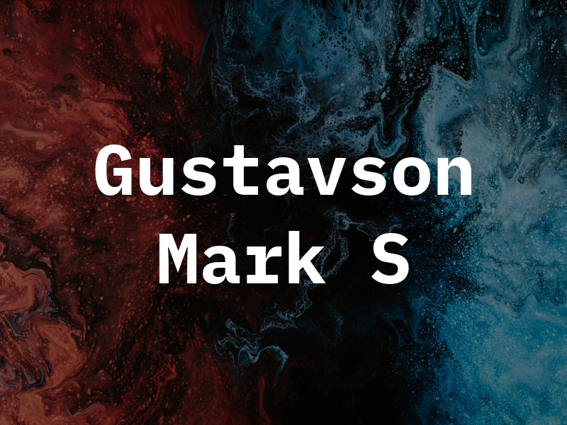 Gustavson Mark S