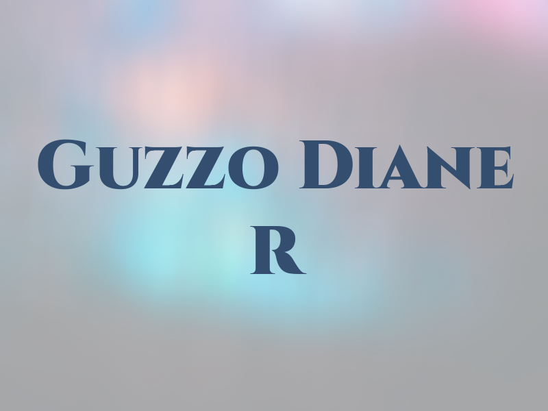 Guzzo Diane R