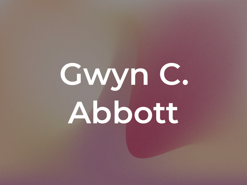 Gwyn C. Abbott