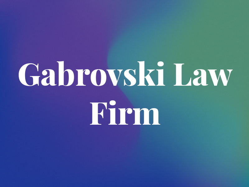 Gabrovski Law Firm