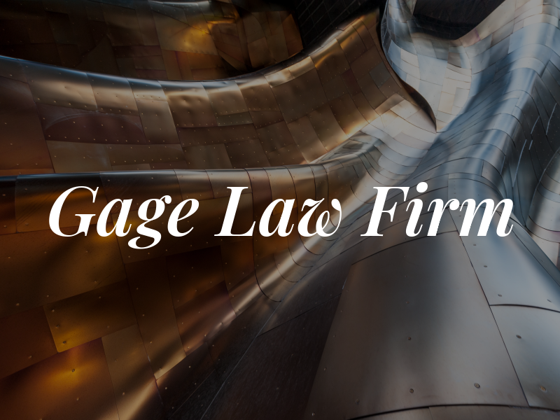 Gage Law Firm