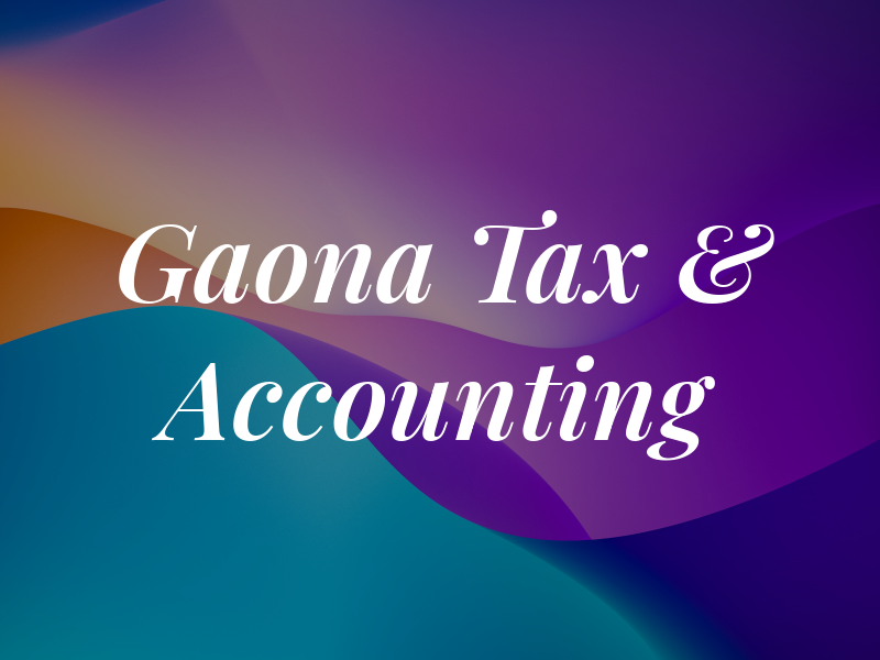 Gaona Tax & Accounting