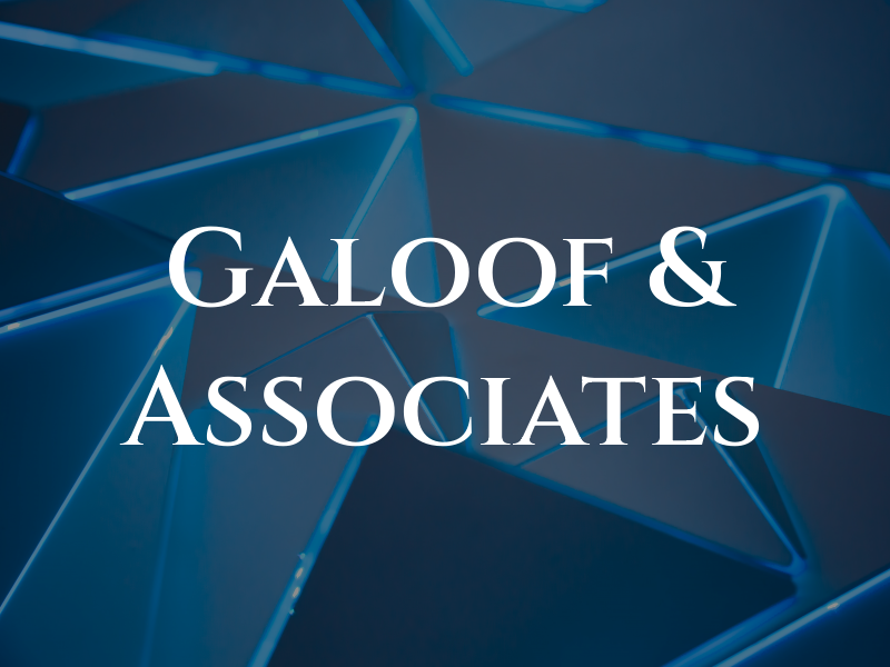 Galoof & Associates