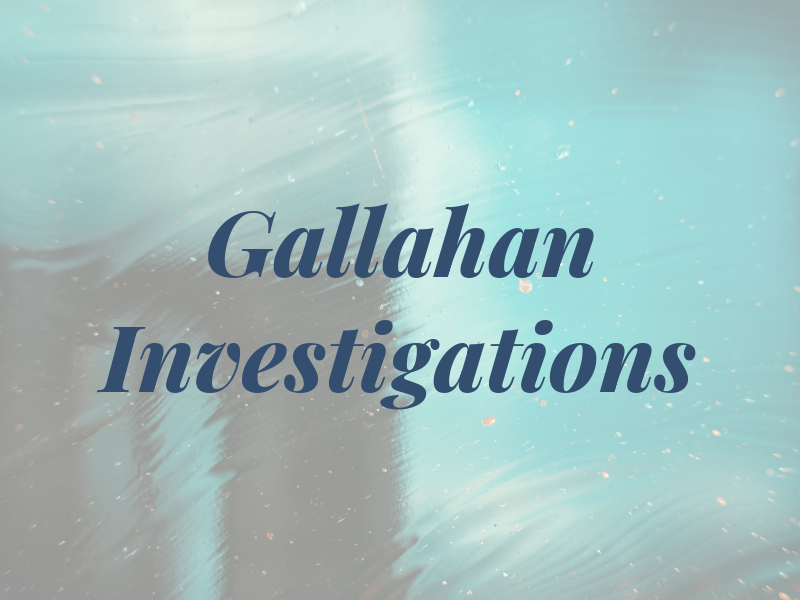 Gallahan Investigations