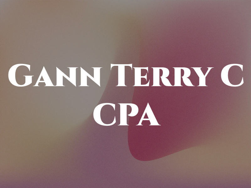 Gann Terry C CPA