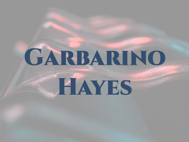 Garbarino Hayes
