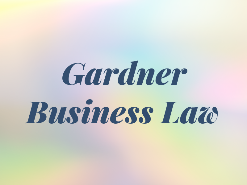 Gardner Business Law