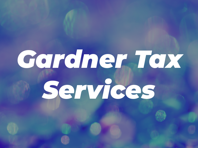 Gardner Tax Services