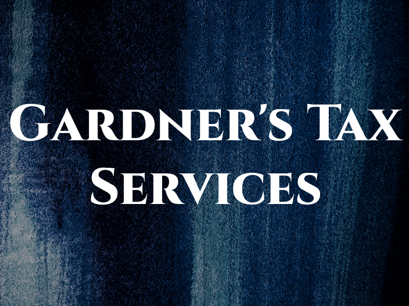 Gardner's Tax Services