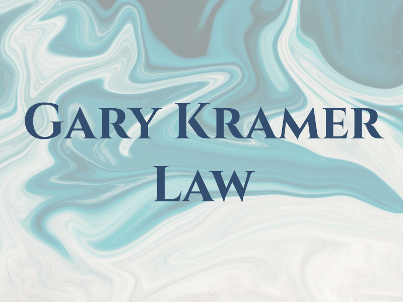 Gary Kramer Law