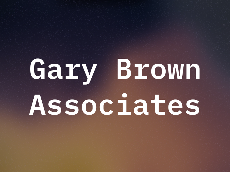 Gary T Brown & Associates
