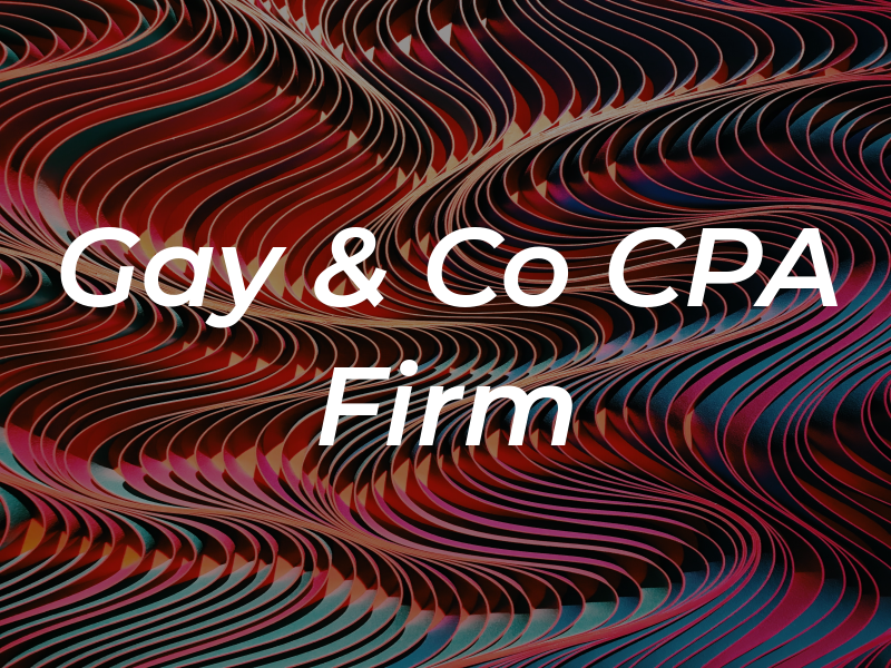 Gay & Co CPA Firm