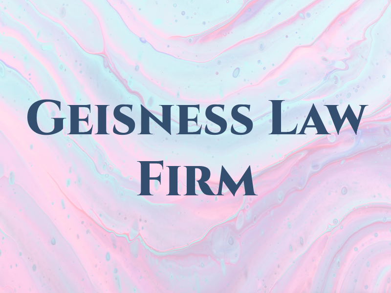 Geisness Law Firm