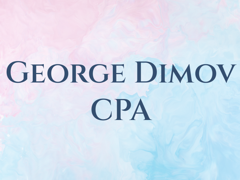 George Dimov CPA