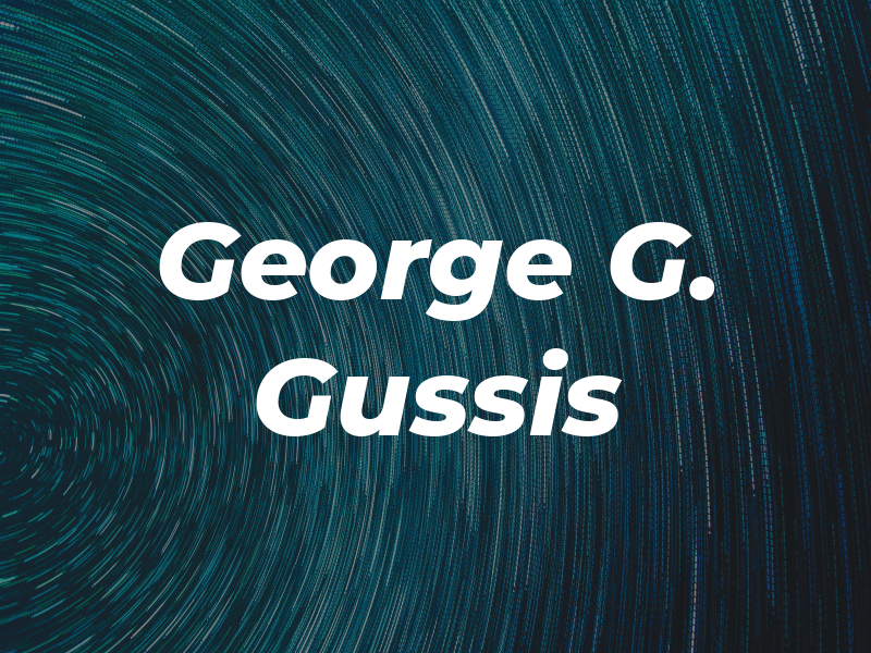 George G. Gussis