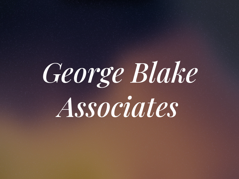 George H Blake III & Associates