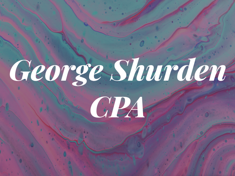 George Shurden CPA